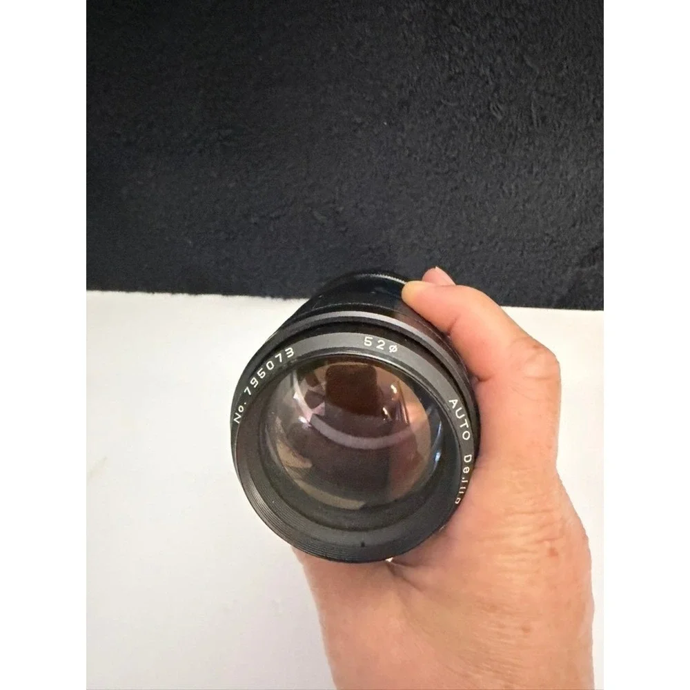 Auto DeJur 135mm f/2.8 Prime Lens M42 Screw Mount Japan with Case 795073